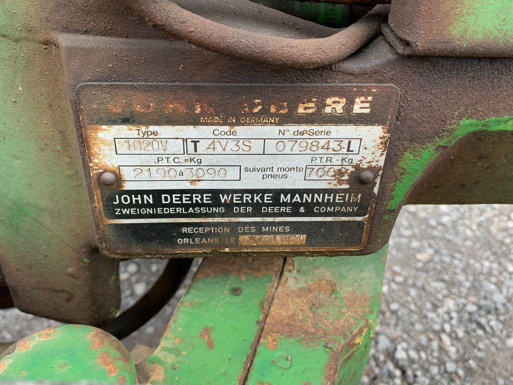 18 John Deere 1020V Vineyard Tractor...SEE VIDEO!