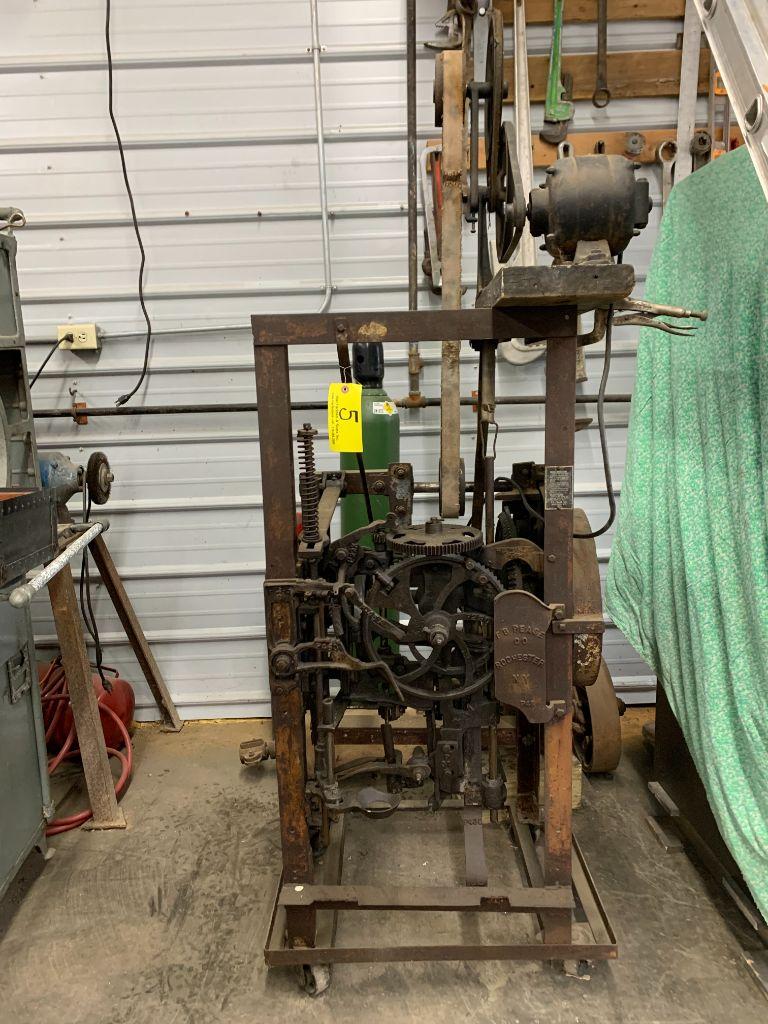 5 FB Pease Co. Apple Peeler