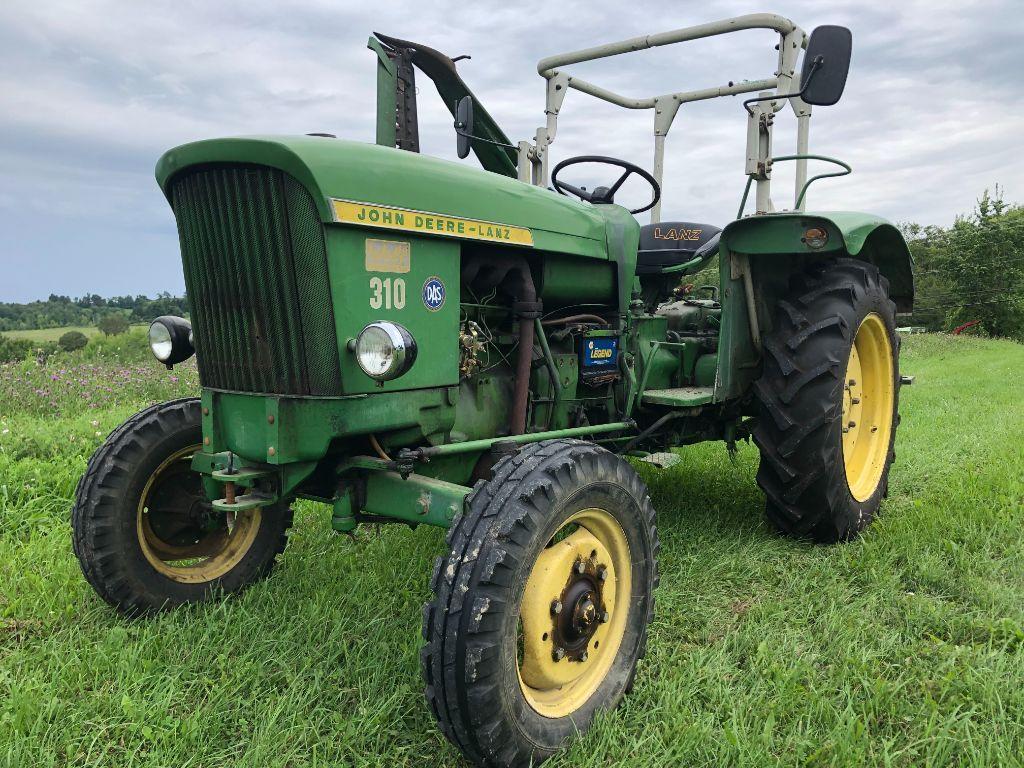 1 John Deere Lanz 310 Tractor