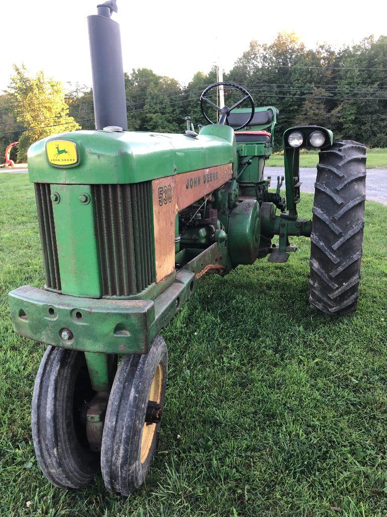 16 JD 530 Tractor