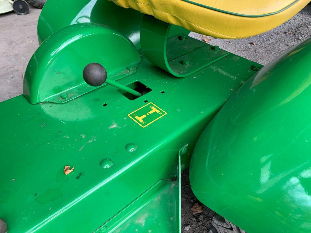 3698 Early John Deere 110 Garden Tractor