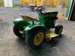 3699 John Deere 110 Garden Tractor with Mower