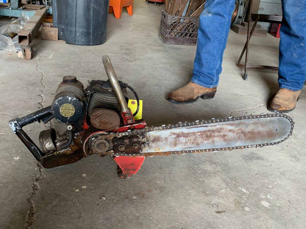 103 Antique Lombard Chainsaw