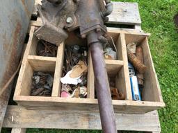 257 Pallet Lot of Steering Box, Fuel Tank, Door