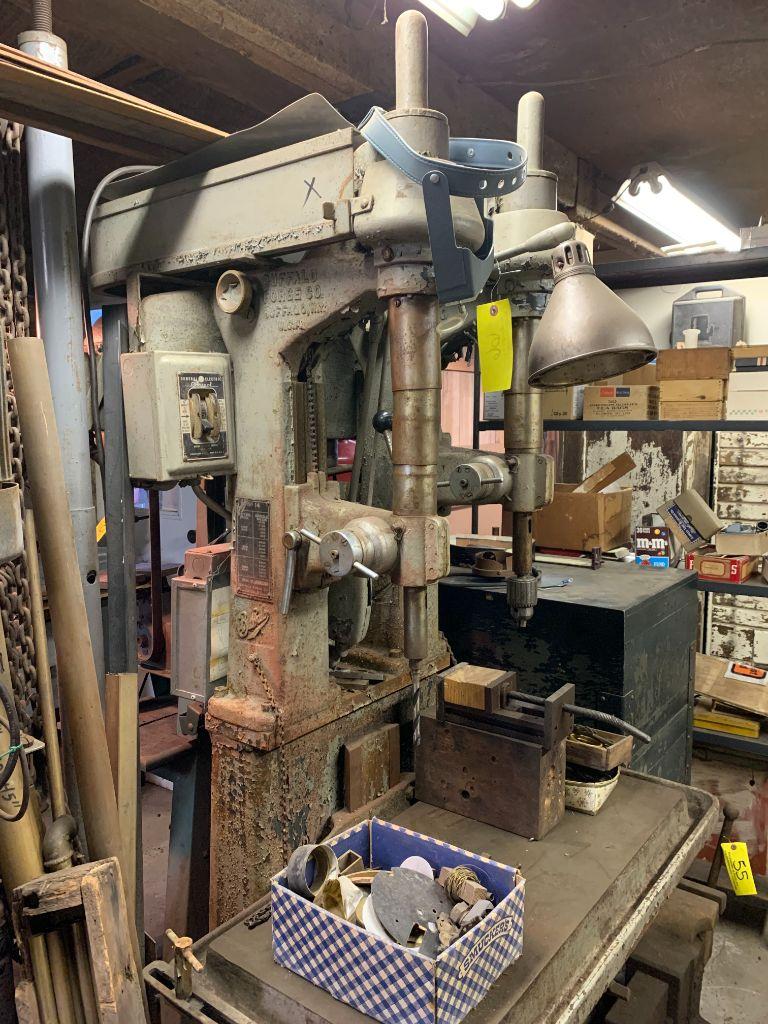 66 Buffalo Forge Twin Drill Press