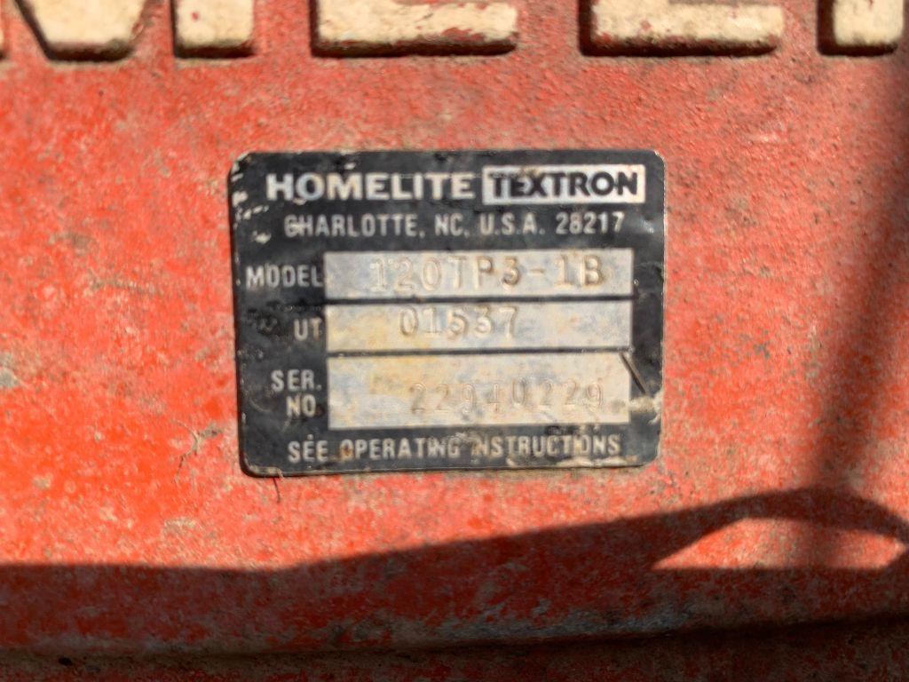 3971 3in Homelite Water Pump