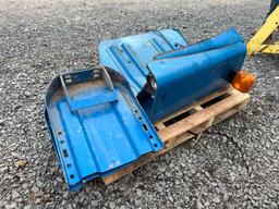 8468 Ford Fenders with Brackets