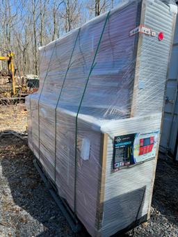 1010 New Red Steelman 7ft Workbench