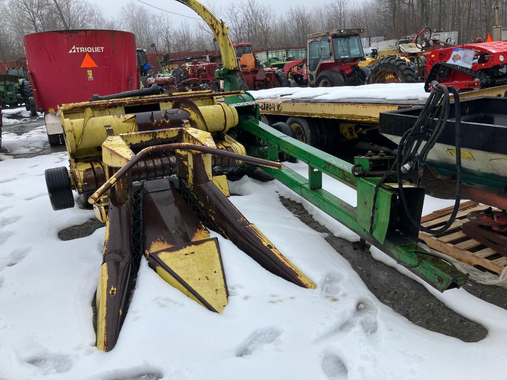 9604 John Deere 3950 Forage Harvester w/ 2 Heads