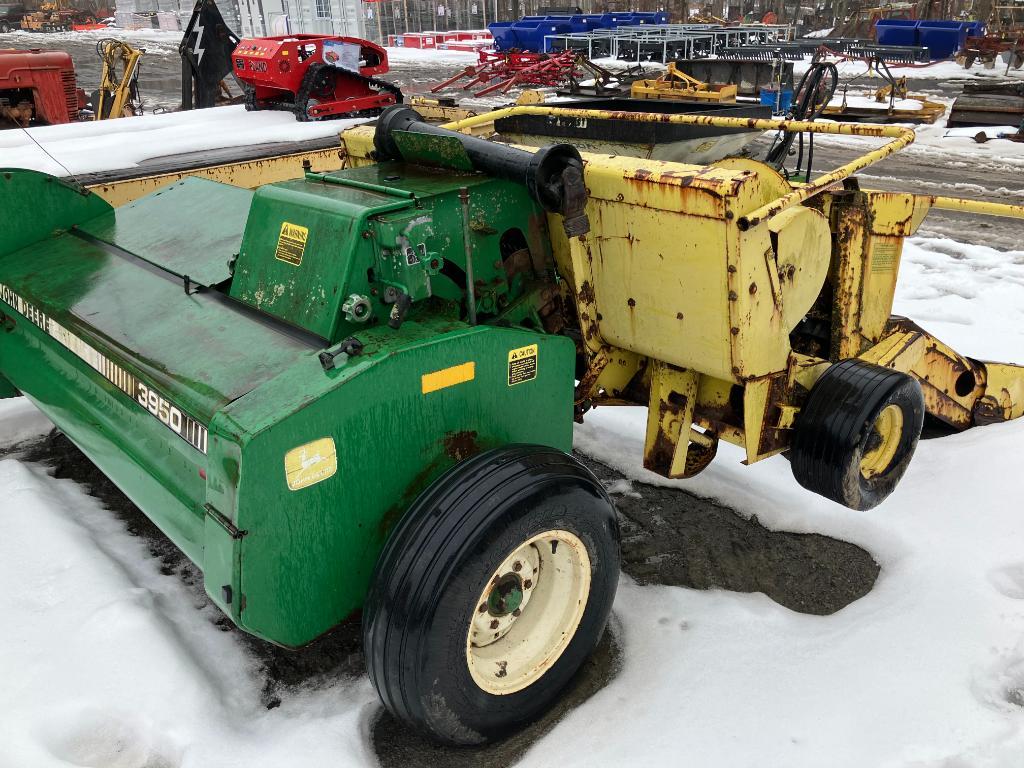 9604 John Deere 3950 Forage Harvester w/ 2 Heads