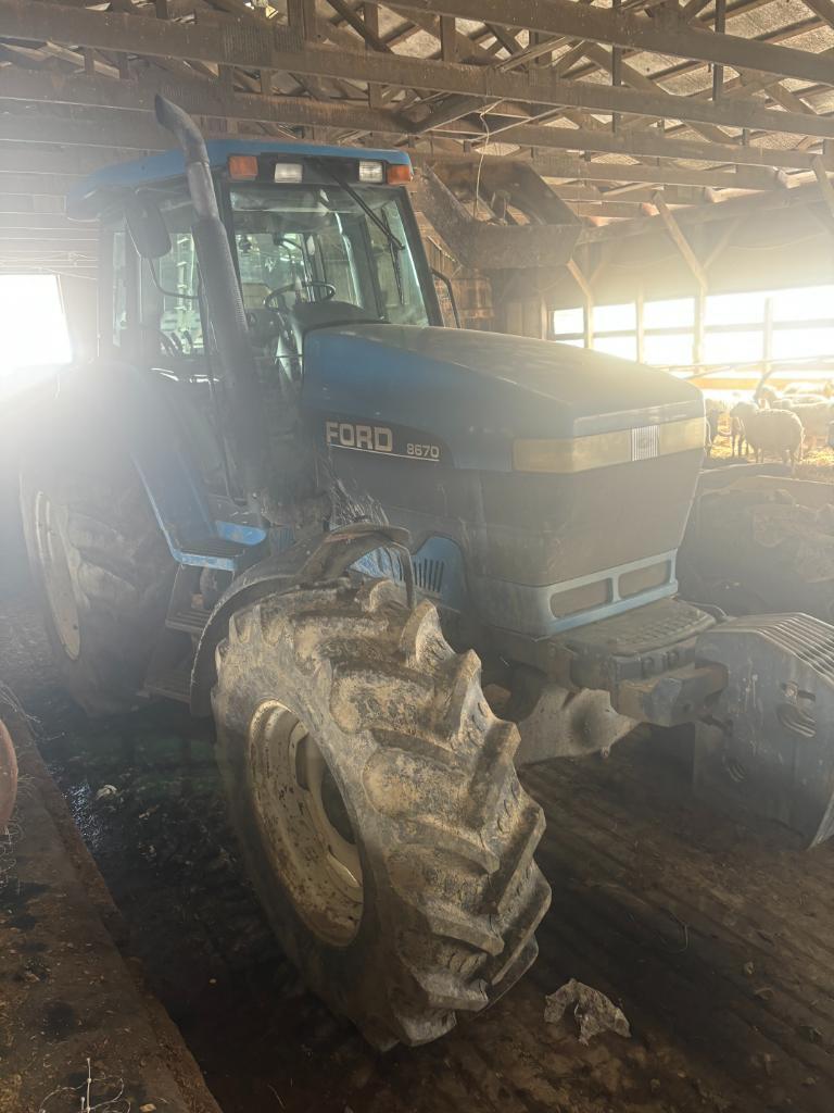 9765 Ford 8670 Tractor