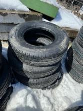 12074 Set of (4) ST235/80R16 Radial Trailer Tires