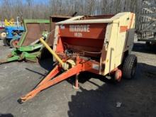 9595 Krone RR125 Round Baler