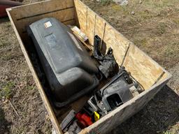 161 Bin of Kubota Bagger Parts