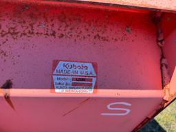 268 New Kubota 66in Pin On Bucket