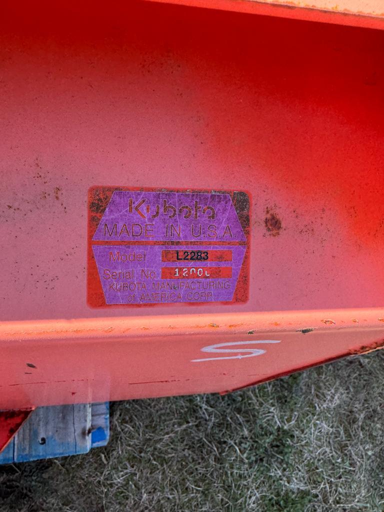 269 New Kubota 66in Pin On Bucket