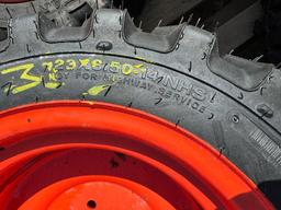 307 Pair of 23x8.5-14 Skid Steer Tires