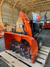 2 New HusqvarnaÊST230 Walk Behind Snowblower