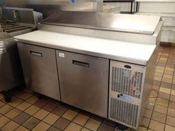 Randell 8260N pizza prep table s/n T57630-1 - 60in