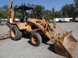 1976 Case 580C backhoe loader - s/n 8952229