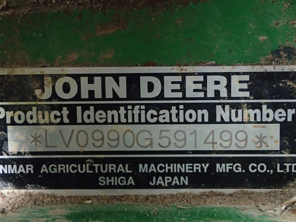 2004 John Deere 990 tractor - PIN LV0990G591499