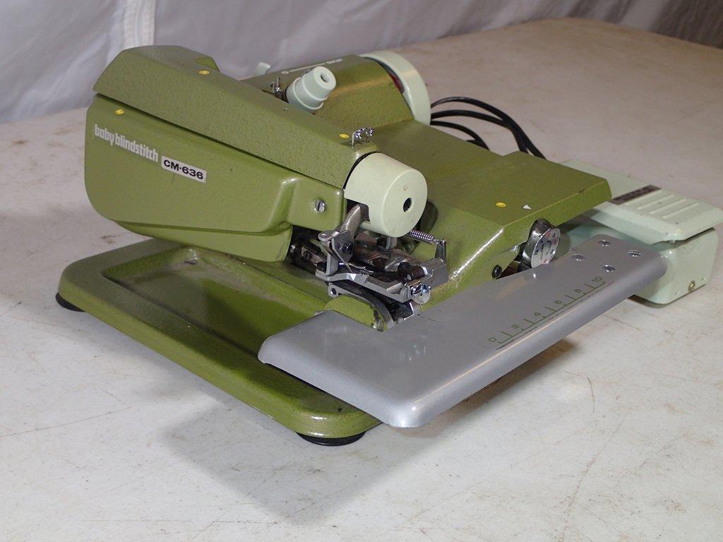 Juki CM-636 blind stitch sewing machine - s/n 000578