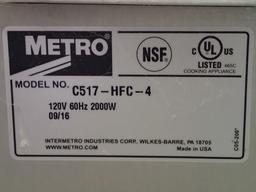 Metro C517-HFC-4 heated holding cabinet - s/n C5HME025005