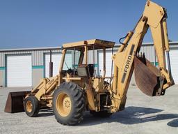 1988 Ford 555B loader/backhoe - PIN C779193 - see video