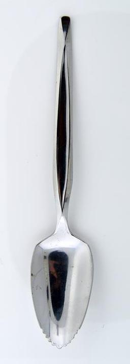 Set of 12 WA Rogers & Sons Stainless Steel Fruit Spoons