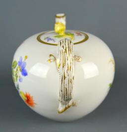 Fine Antique German Porcelain: Meissen Tea Set “Small Flowers”
