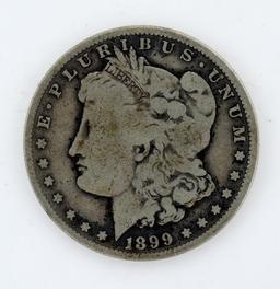 1899-S Morgan Silver Dollar, Condition As Shown