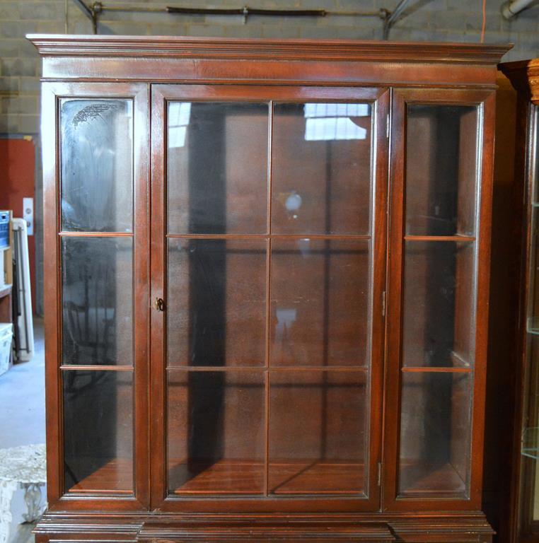 Vintage Mahogany China Cabinet