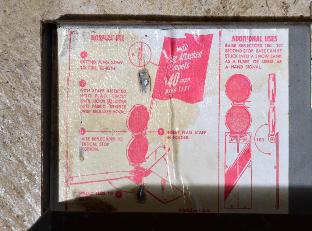 Vintage Tripod Reflectors Kit