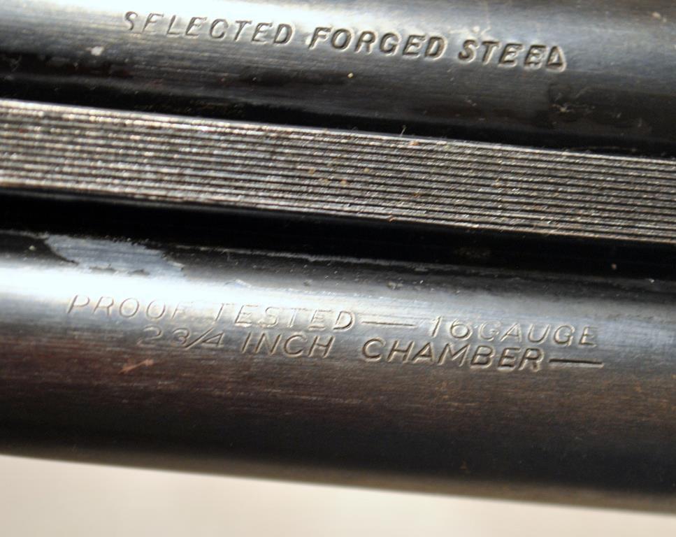 Vintage J. Stevens Model 5100 16 Ga. 2¾” SxS Double Barrel Shotgun, 28” Brl, Bakelite Stock, w/ Case