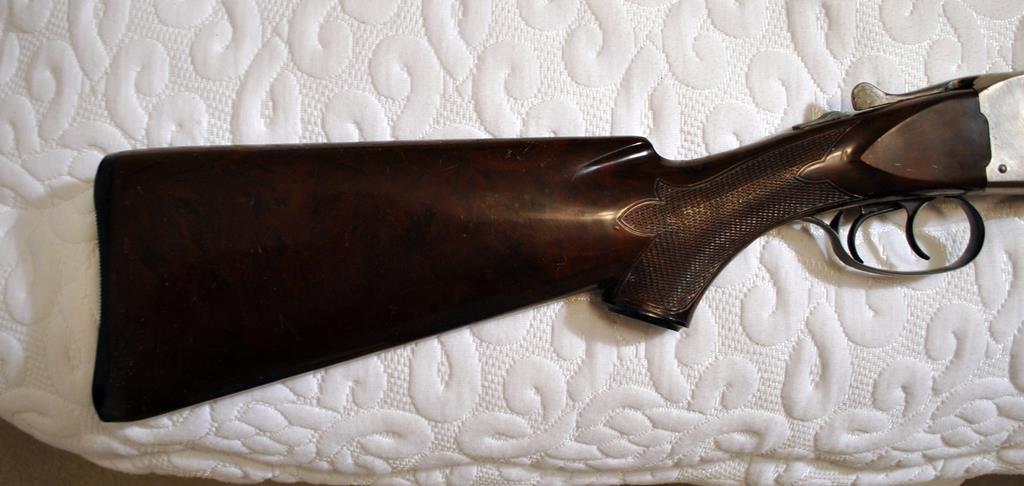 Vintage J. Stevens Model 5100 16 Ga. 2¾” SxS Double Barrel Shotgun, 28” Brl, Bakelite Stock, w/ Case