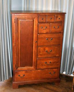 USA Made Cherry OG Armoire, Lots 111 & 112 Match