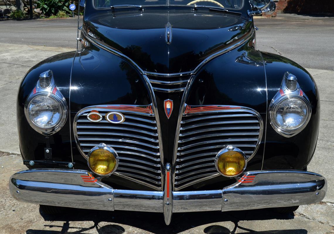 1941 Plymouth Deluxe P12 Sedan, Suicide Drs, Black Ext / Tan Int, 6 Cyl, 3 Spd Manual, Nat.l Winner