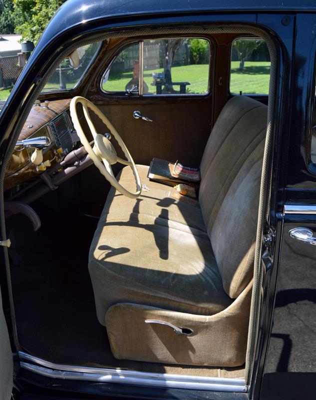 1941 Plymouth Deluxe P12 Sedan, Suicide Drs, Black Ext / Tan Int, 6 Cyl, 3 Spd Manual, Nat.l Winner