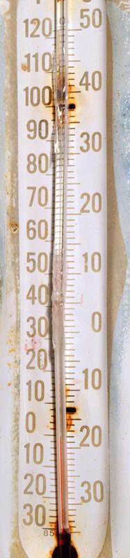 Vintage Coca-Cola Advertising Thermometer, 30” H