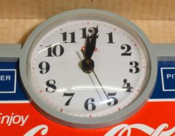 Electric Coca-Cola Advertising Wall Clock w/ Original Box