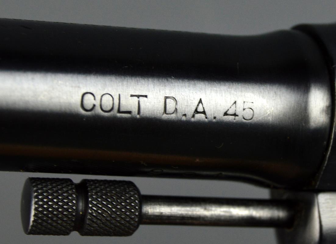 Colt US Army Model 1917, .45 ACP Six-Shot Revolver, Ser# 221285, VG-Exc Cond—See Photos