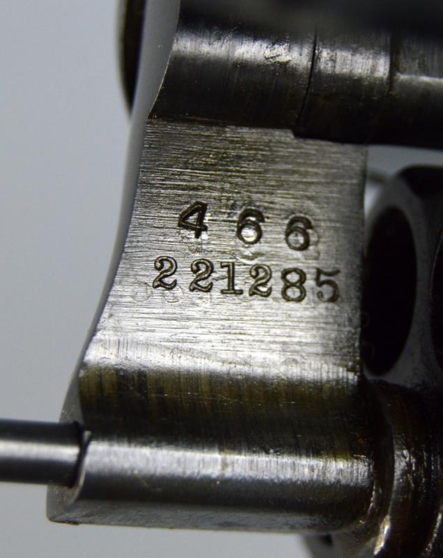 Colt US Army Model 1917, .45 ACP Six-Shot Revolver, Ser# 221285, VG-Exc Cond—See Photos