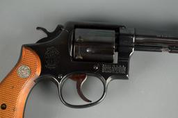 Smith & Wesson Model 10, .38 Spcl, Six Shot Revolver, Marked C492777 on Butt