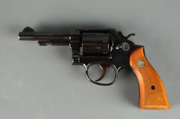 Smith & Wesson Model 10, .38 Spcl, Six Shot Revolver, Marked C492777 on Butt