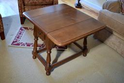 Athens Maple Drop Leaf End Table (Matches Lot 8)