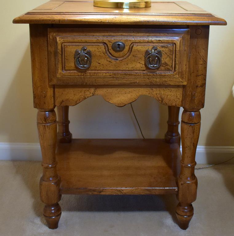 Oak Nightstand, Lots 13-15 Match