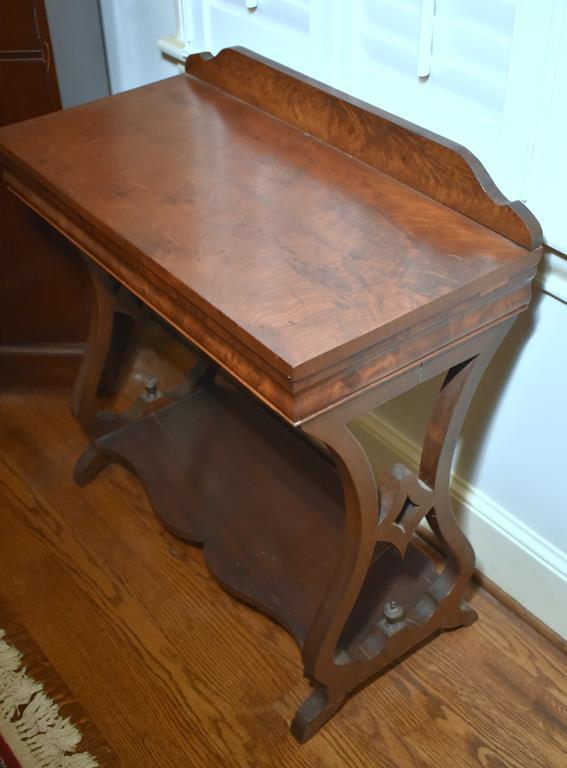 Antique Flame Mahogany Dining Buffet / Dry Bar