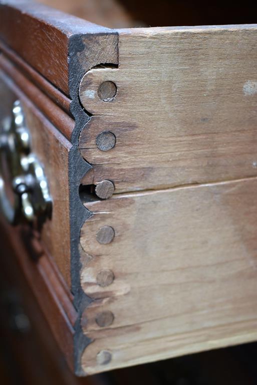 Lovely Antique Victorian Walnut Dresser with Marble Top