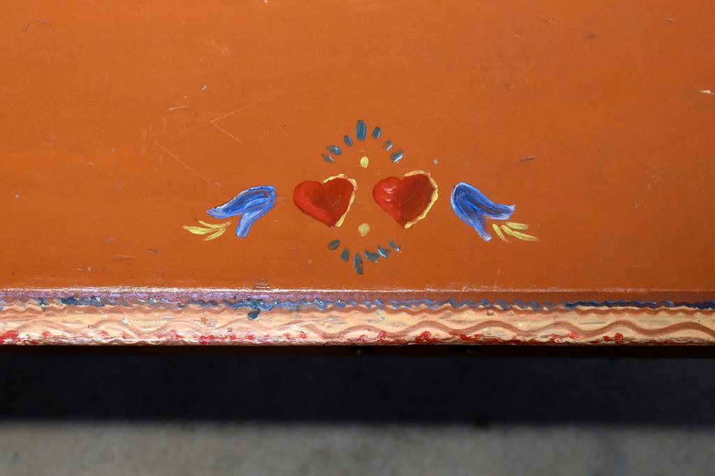 Vintage Hand Painted Coffee Table