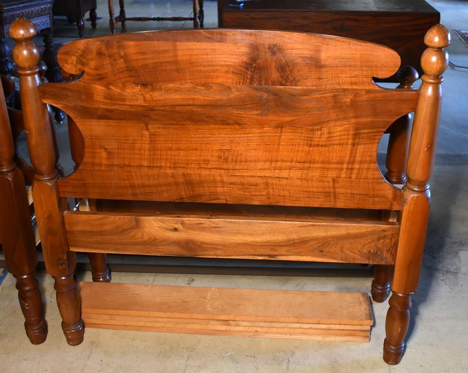 Pair of Vintage Walnut Twin Bed Frames